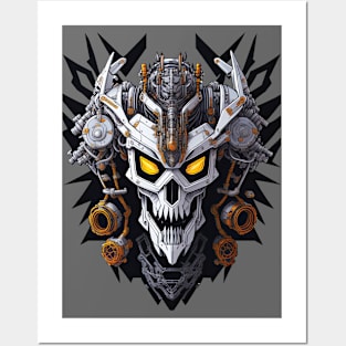 Mecha Skull S02 D52 Posters and Art